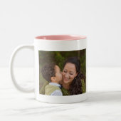 Benutzerdefiniertes Foto Beste Mama je Tasse (Links)