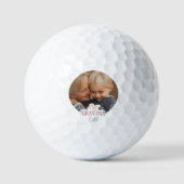 Benutzerdefiniertes Foto Beste Oma Aller Zeiten Golfball (Vorderseite)