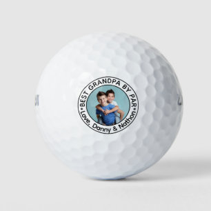 Benutzerdefiniertes Foto   Bester Opa von Par Golfball