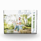 Benutzerdefiniertes Foto - Bester Papa im Universu (Vorderseite)