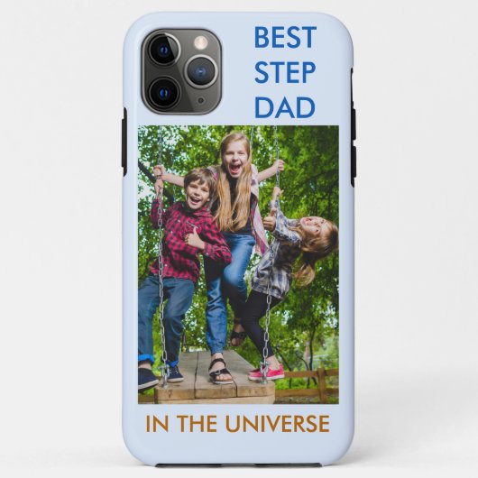 Benutzerdefiniertes Foto - Bester Stepdad im Unive Case-Mate iPhone Hülle (Rückseite)