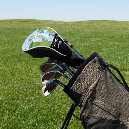 Benutzerdefiniertes Foto Bester Vater je Personali Golf Headcover (In SItu)
