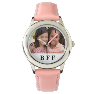Benutzerdefiniertes Foto BFF beste Freundinnen für Armbanduhr