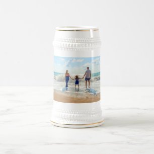 Benutzerdefiniertes Foto Bierstein Ihr Lieblings-F Bierglas