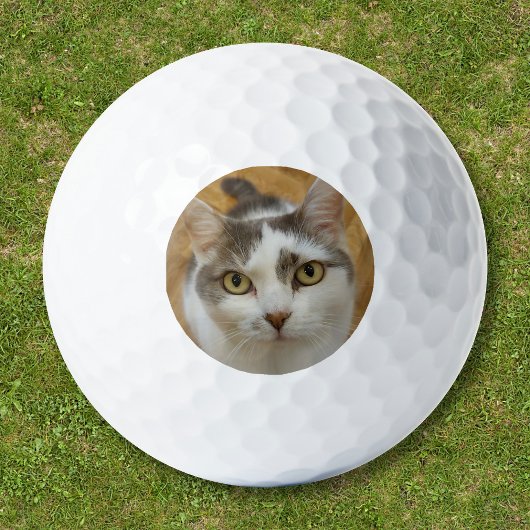 Benutzerdefiniertes Foto Bild Golfball