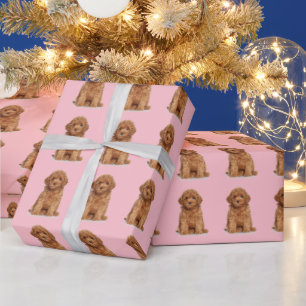Benutzerdefiniertes Foto Bildbild pastellrosa Geschenkpapier