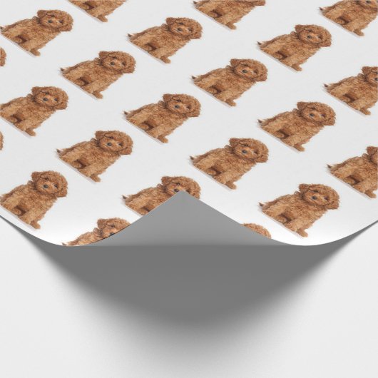 Benutzerdefiniertes Foto-Bildbild personalisiertes Geschenkpapier (Ecke)