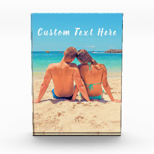 Benutzerdefiniertes Foto-Block-Geschenk mit Ihren Fotoblock