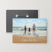 Benutzerdefiniertes Foto-Button-Geschenk mit Ihren Button (Vorderseite/Rückseite)
