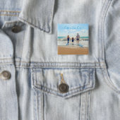 Benutzerdefiniertes Foto-Button-Geschenk mit Text Button (Beispiel)