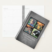 Benutzerdefiniertes Foto Collage Chalkboard Planer (Anzeige)