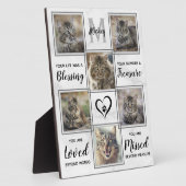 Benutzerdefiniertes Foto Collage Einzigartiges Pet Fotoplatte (Seite)