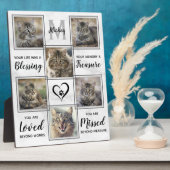 Benutzerdefiniertes Foto Collage Einzigartiges Pet Fotoplatte (Seite)