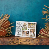 Benutzerdefiniertes Foto Collage Keepake Pet Memor Fotoplatte (Seite)