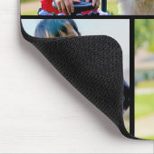 Benutzerdefiniertes Foto Collage Mousepad 4 Fotos (Ecke)