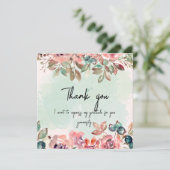 Benutzerdefiniertes Foto Dankeschön Karte (Stehend Vorderseite)