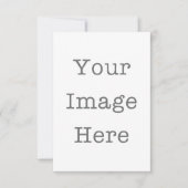 Benutzerdefiniertes Foto Dankeschön Karte Personal (Vorderseite)