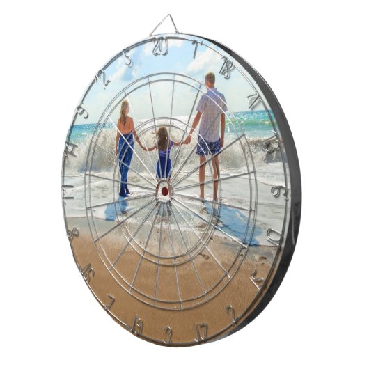 Benutzerdefiniertes Foto-Dart-Mainboard mit Ihren Dartscheibe (Vorderseite rechts)