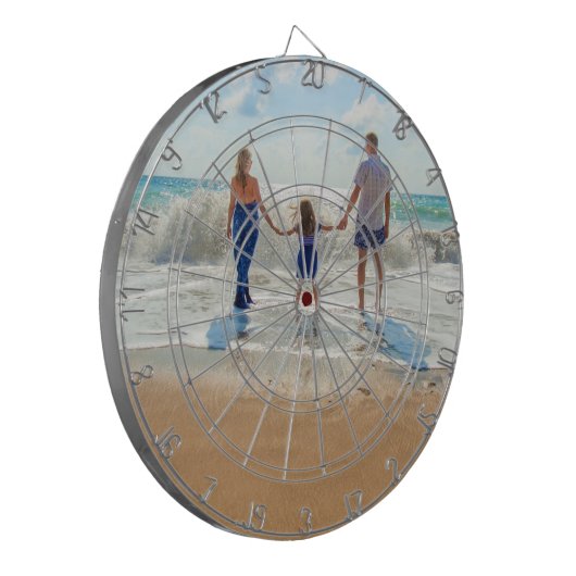 Benutzerdefiniertes Foto-Dart-Mainboard mit Ihren Dartscheibe (Vorderseite Links)