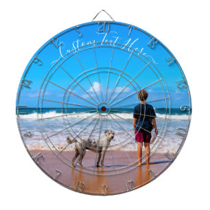 Benutzerdefiniertes Foto-Dart-Mainboard mit Person Dartscheibe