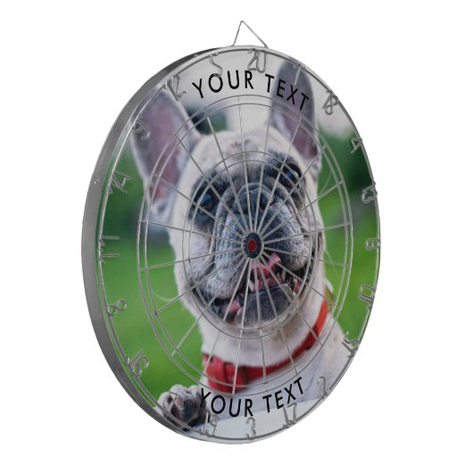 Benutzerdefiniertes Foto Dartscheibe (Vorderseite Links)