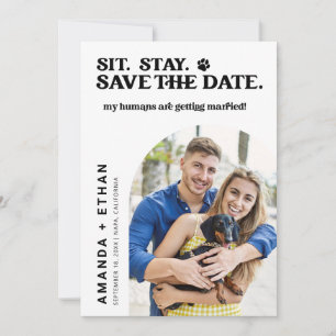 Benutzerdefiniertes Foto, das meine Menschen heira Save The Date