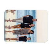 Benutzerdefiniertes Foto der Familie Erstellen Sie Magnet (Horizontal)