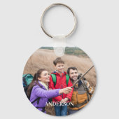 Benutzerdefiniertes Foto der Familie Personalisier Schlüsselanhänger (Vorderseite)
