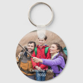 Benutzerdefiniertes Foto der Familie Personalisier Schlüsselanhänger (Rückseite)