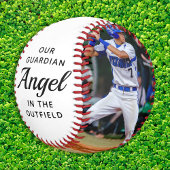 Benutzerdefiniertes Foto des Guardian Angel Memori Baseball