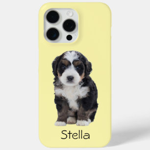 Benutzerdefiniertes Foto des Hundes - Pastellgelb Case-Mate iPhone Hülle