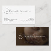 Benutzerdefiniertes Foto des Kinderarztes für Neug Visitenkarte (Vorne/Hinten)