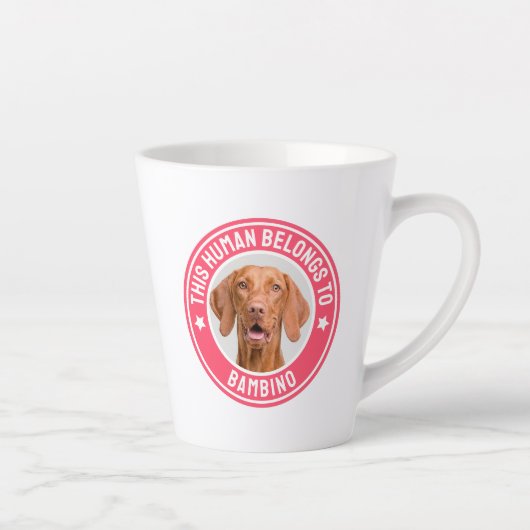 Benutzerdefiniertes Foto Dieser Mensch gehört zum  Milchtasse (Rechts)