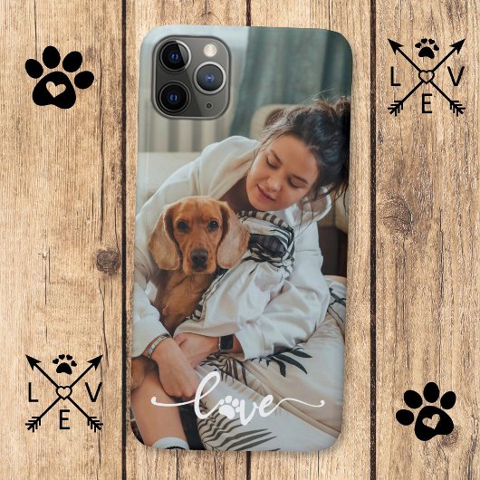 Benutzerdefiniertes Foto Dog Mama Handy Fall Case-Mate iPhone Hülle