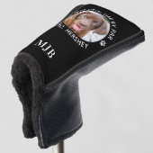 Benutzerdefiniertes Foto Dog Personalisiert Monogr Golf Headcover (3/4 Vorderseite)