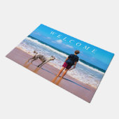 Benutzerdefiniertes Foto Doormat Ihre Lieblings-Fo Fußmatte (Schrägansicht)