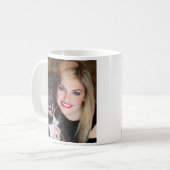 Benutzerdefiniertes Foto Doppelseitig Kaffeetasse (Vorderseite Links)