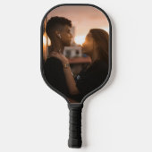 Benutzerdefiniertes Foto Doppelseitig | Personalis Pickleball Schläger (Rückseite)