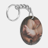 Benutzerdefiniertes Foto Doppelseitig Schlüsselanhänger (Vorderseite links)