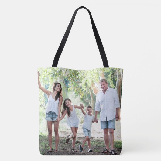 Benutzerdefiniertes Foto Doppelseitige Tasche (Rückseite)