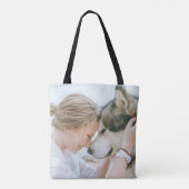 Benutzerdefiniertes Foto Doppelseitige Tasche (Rückseite)