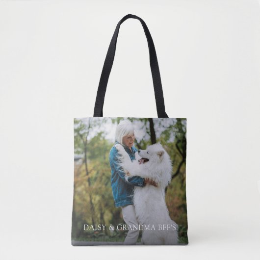 Benutzerdefiniertes Foto Doppelseitige Tasche (Vorderseite)