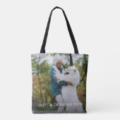 Benutzerdefiniertes Foto Doppelseitige Tasche (Rückseite)