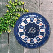 Benutzerdefiniertes Foto Dorm Dartboard für Aktivi Dartscheibe