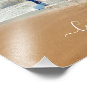 Benutzerdefiniertes Foto Drucken mit Text (Ecke)