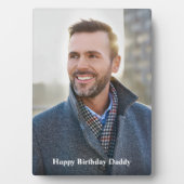 Benutzerdefiniertes Foto - Easel personalisieren Fotoplatte (Vorderseite)