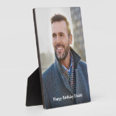 Benutzerdefiniertes Foto - Easel personalisieren Fotoplatte (Seite)