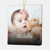 Benutzerdefiniertes Foto Eigene erstellen Keramikornament (Links)