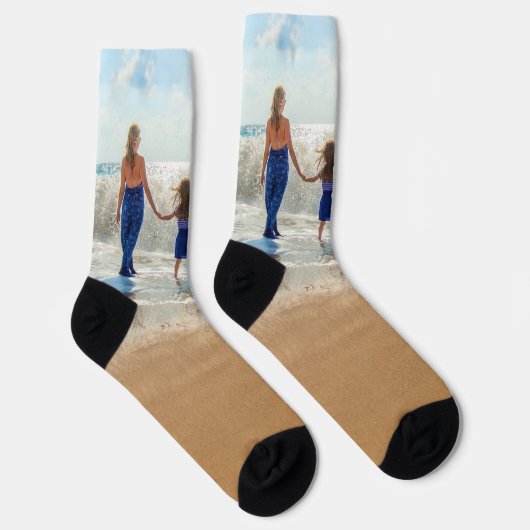 Benutzerdefiniertes Foto - Eigenes Design mit Fami Socken (Rechts)