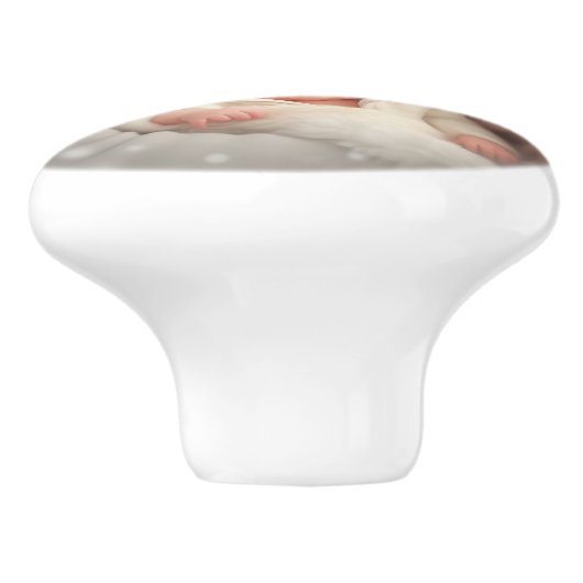 Benutzerdefiniertes Foto (Eigenes Foto und/oder Ei Keramikknauf (Seitenansicht)